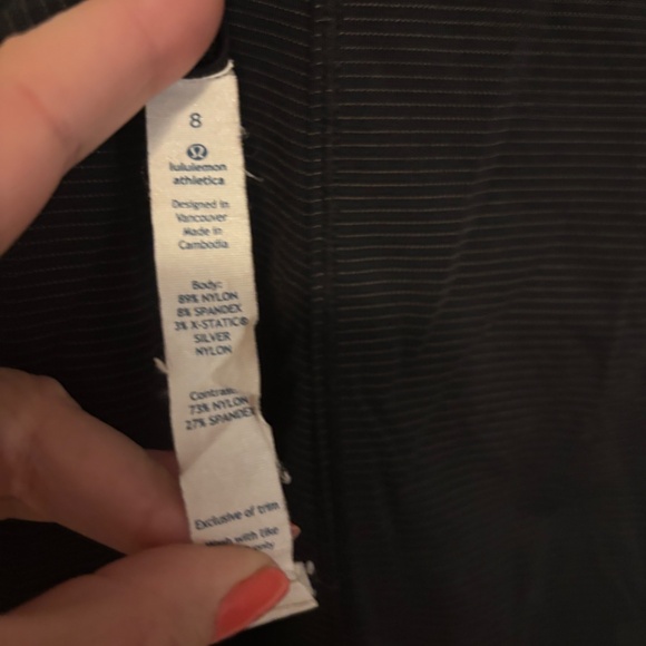 Lululemon Run Righteous Tank (black size 8) - Picture 7 of 7